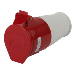 Розетка ЭРА R-32-3P-PE-IP44 переносная 224 3Р+РЕ 32А 380В IP44 | Электротовары