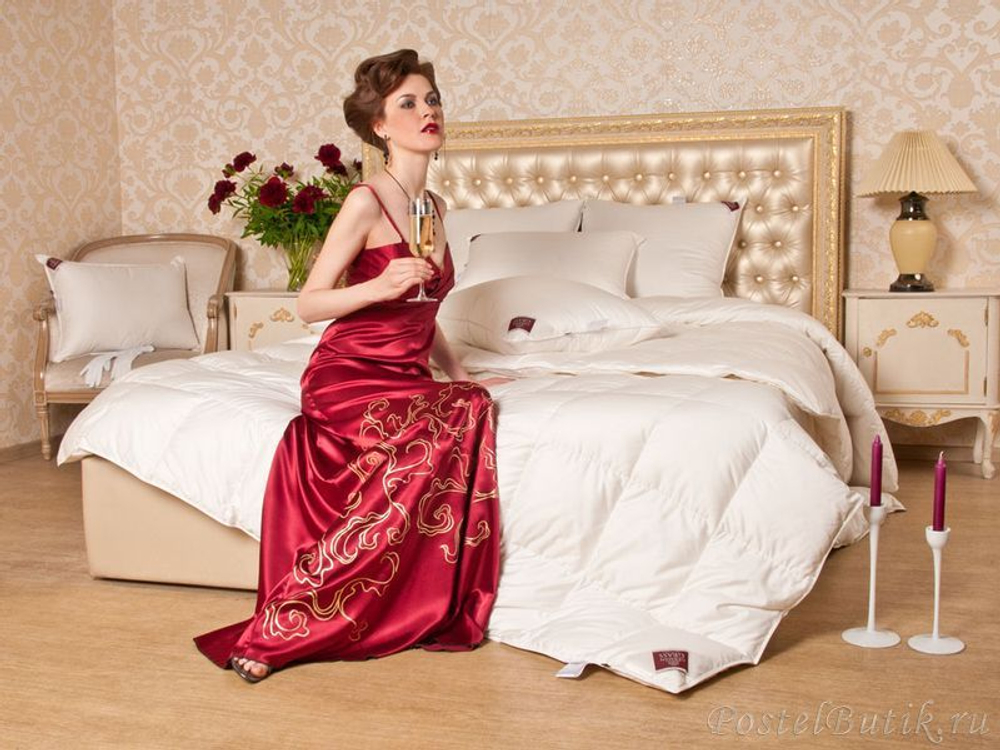 Подушка пуховая средняя 70х70 German Grass Luxe Down Австрия-Россия