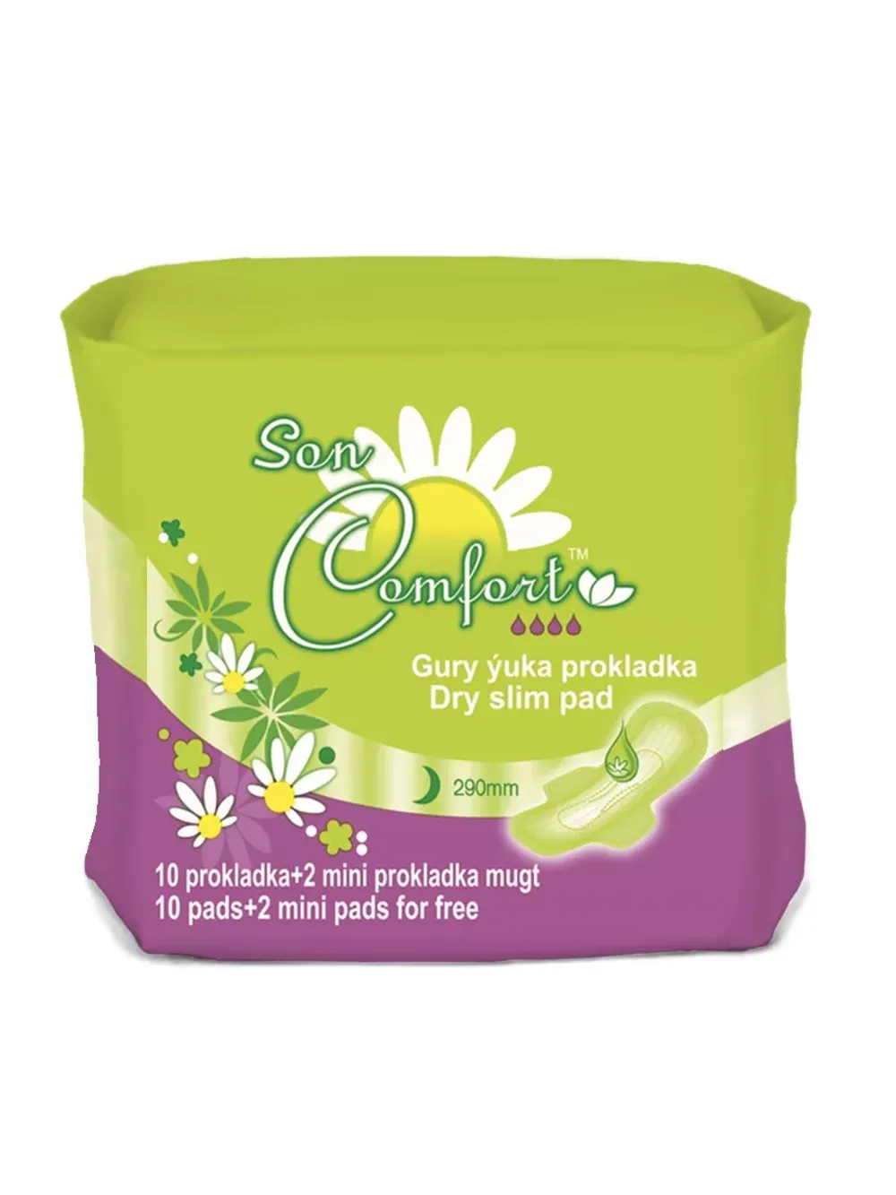 Прокладки Sen Comfort 290мм Dry Эконом 18шт