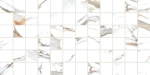 Настенная плитка ALMA Ceramica TWU09DKT014 Dakota 50x24.9 белая глянцевая рельефная под мозаику