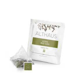 Чай зеленый Althaus Lung Bai Cha Pyra Pack в пирамидках, 15шт