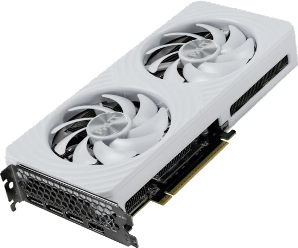 Видеокарта Palit GeForce RTX 5060 WHITE OC 8Gb
