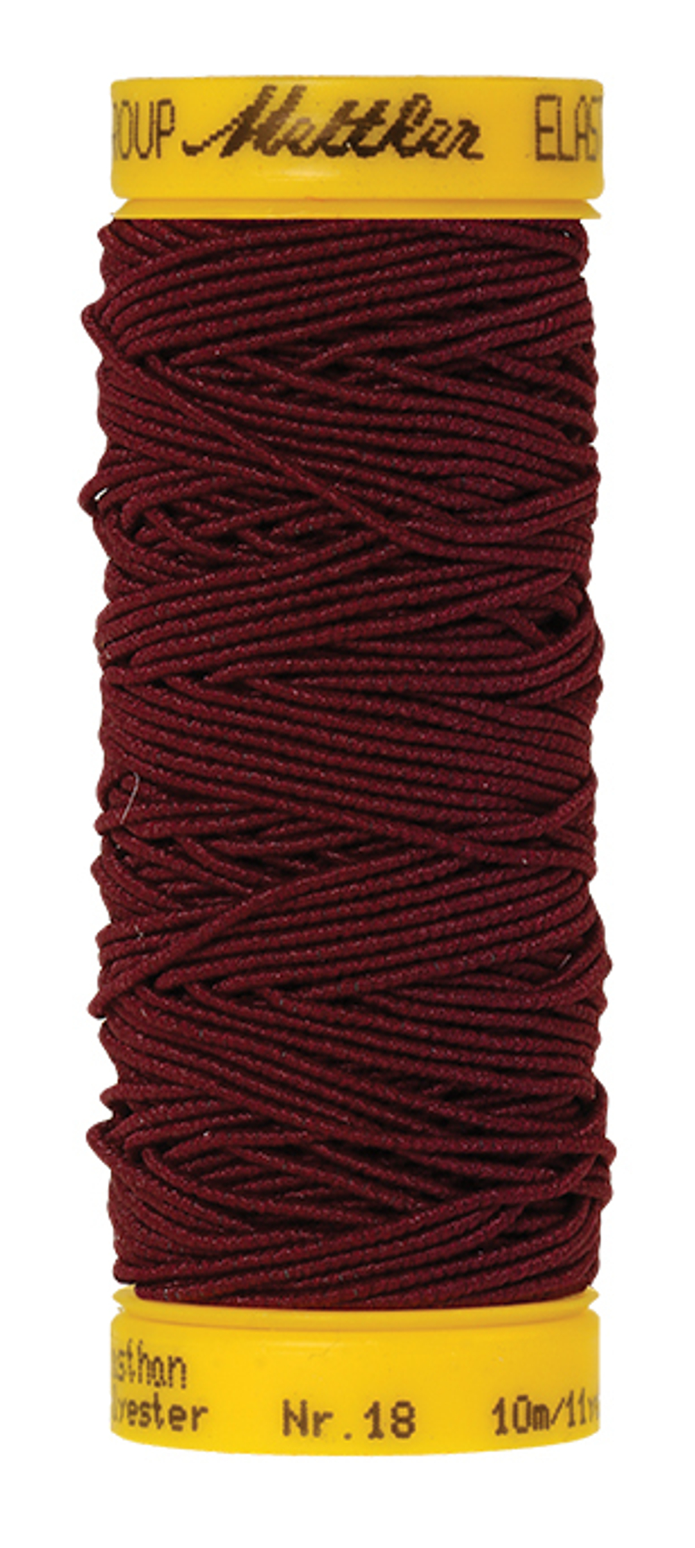 Нить-резинка Elastic Mettler (Mettler, 10, 62%эластан/38%полиэстер, 0918)