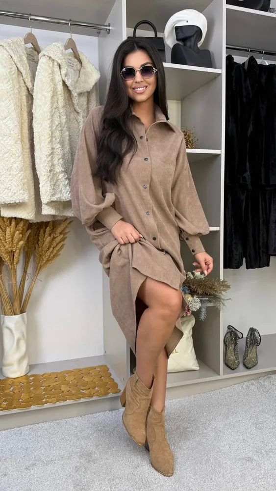 Платье-рубашка УК-50086-2 Фабрика Моды