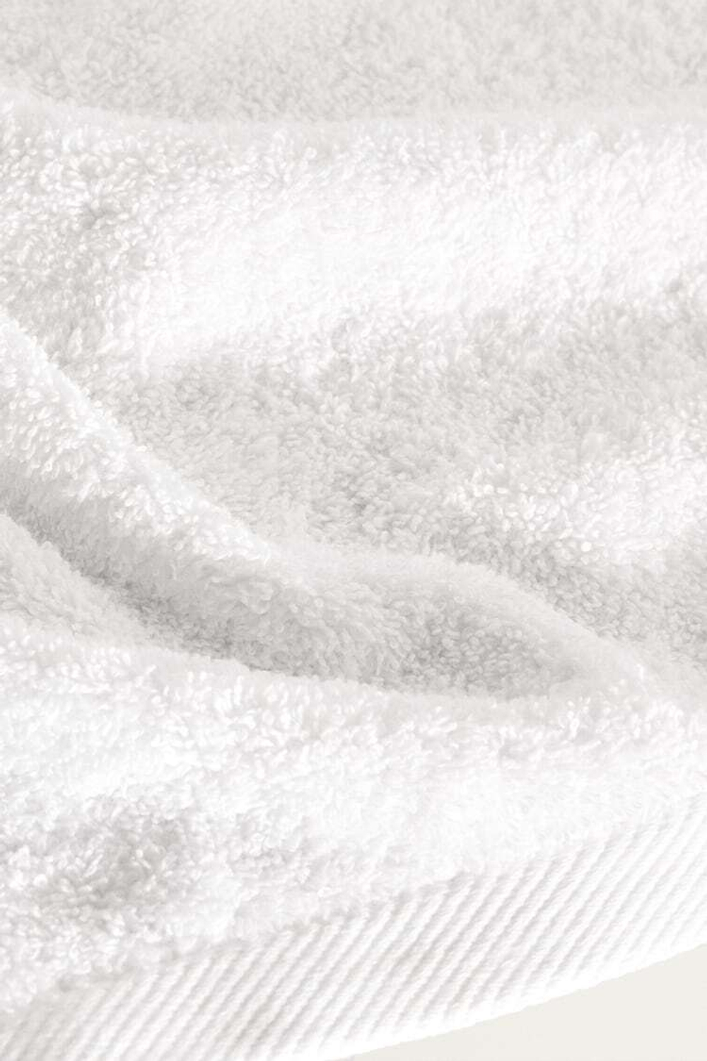 ZARA HOME ХЛОПКОВОЕ ПОЛОТЕНЦЕ, БЕЛЫЙ