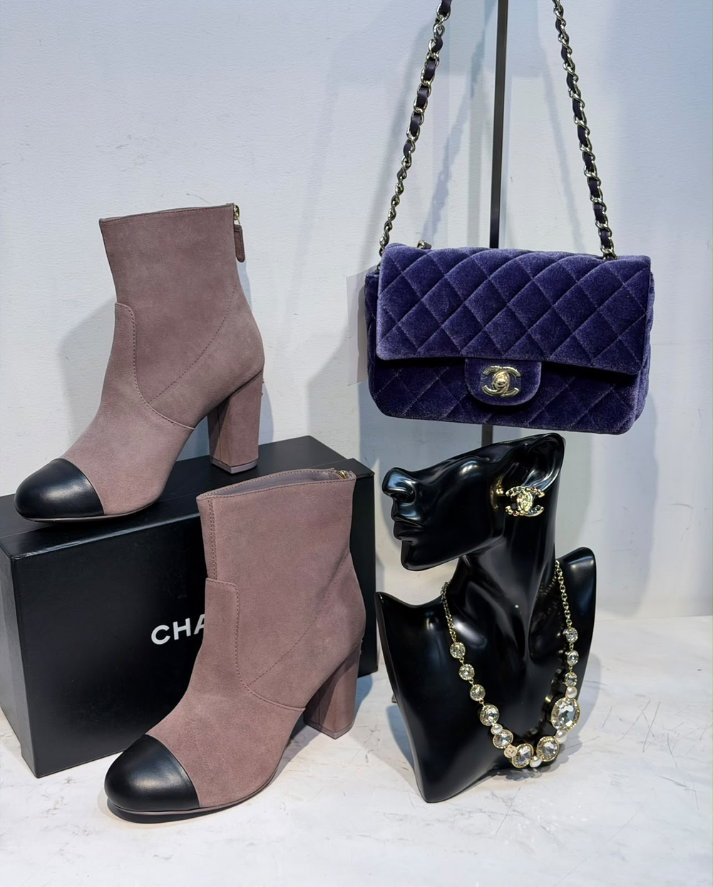 Ботильоны Chanel
