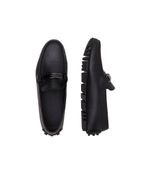 Кожаные мокасины driver vit.granato Emporio Armani - черный(X4B151 XN882)