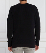 Свитер BADGE EASY CALVIN KLEIN JEANS - черный(J30J323989)