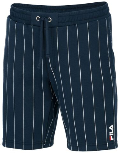 Мужские теннисные шорты Fila Shorts Felix - peacoat blue/white stripes