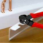 Клещи высечные для пластмассовых коробов чернёные 250 мм Knipex 90 61 20