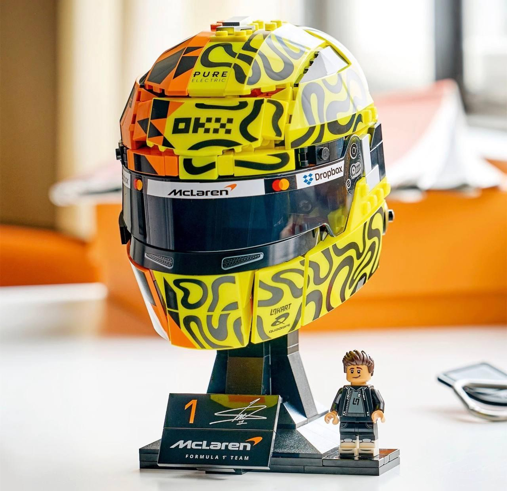 Конструктор LEGO Editions Шлем Ландо Норриса 43023 | LEGO McLaren Mastercard F1 Team Lando Norris Helmet 793 детали 14+