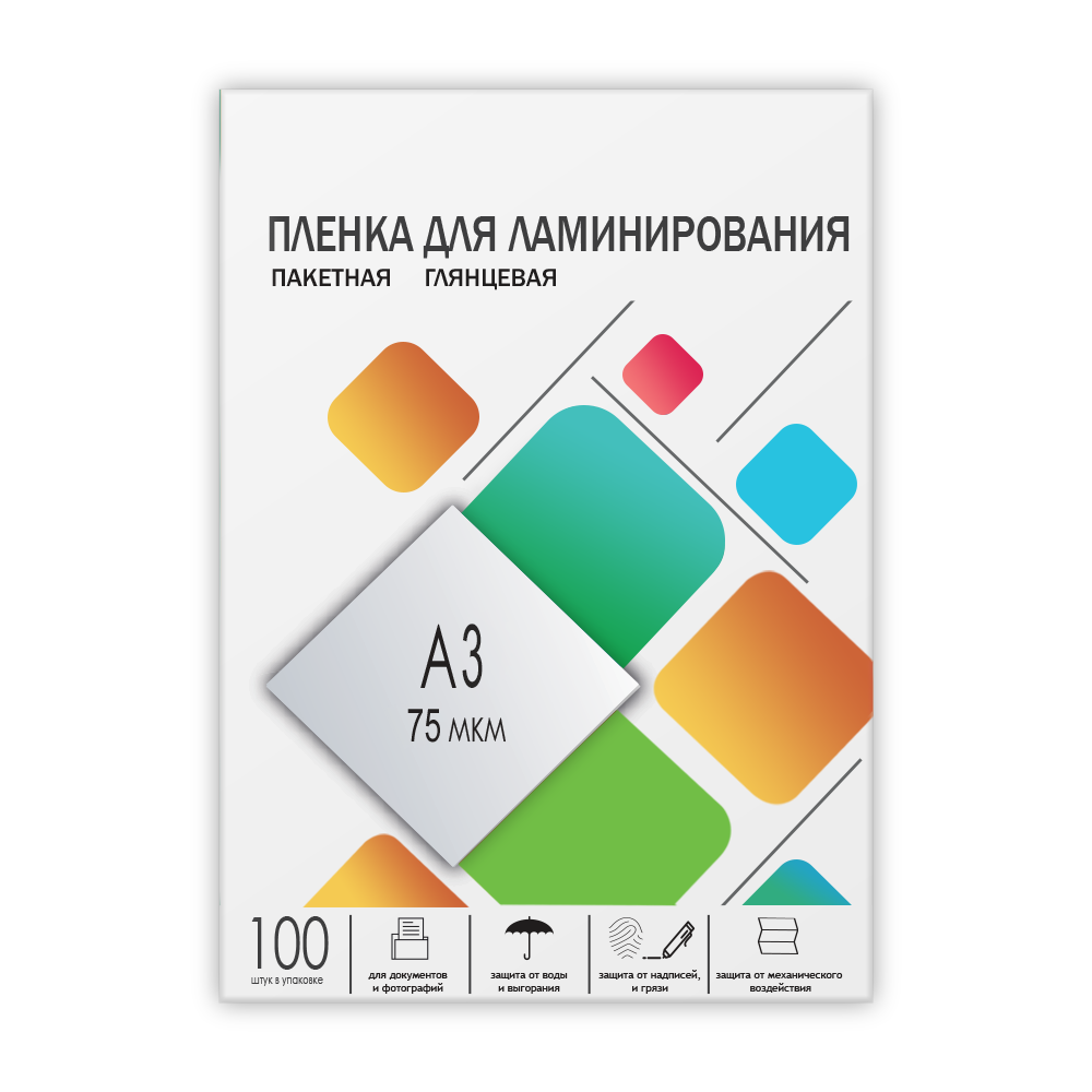 Каталог Пленка матовая 303х426 (75 мик) 100 шт. от ГЕЛЕОС