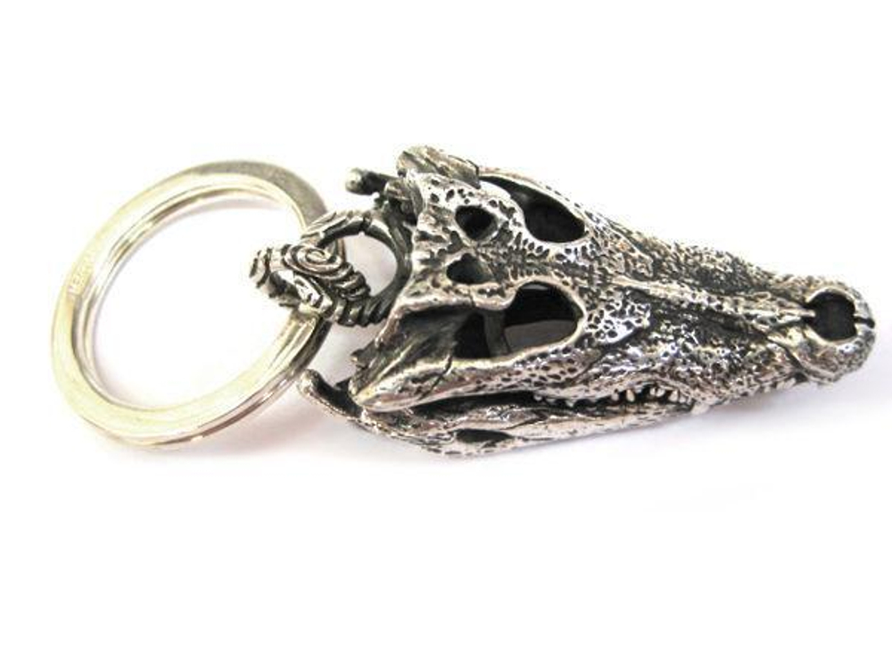 Брелок серебряный "Croco" AZBl-001B