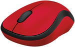 Беспроводная мышь Logitech M220 Silent, красный