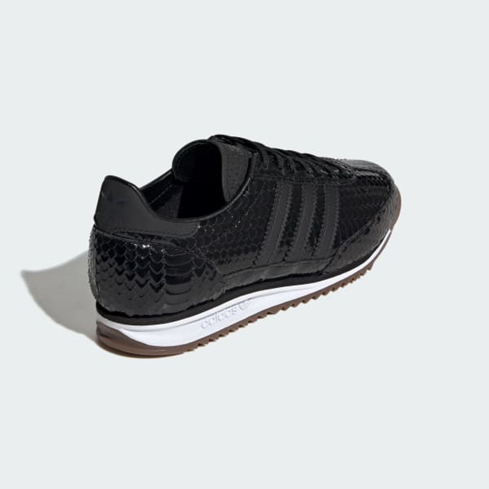 ADIDAS Кроссовки SL 72 OG с анималистическим принтом, черный/белый
