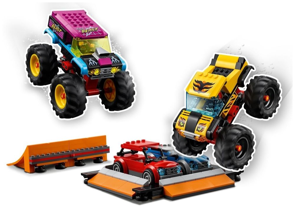 Конструктор LEGO City Stuntz 60295 Арена для шоу каскадёров