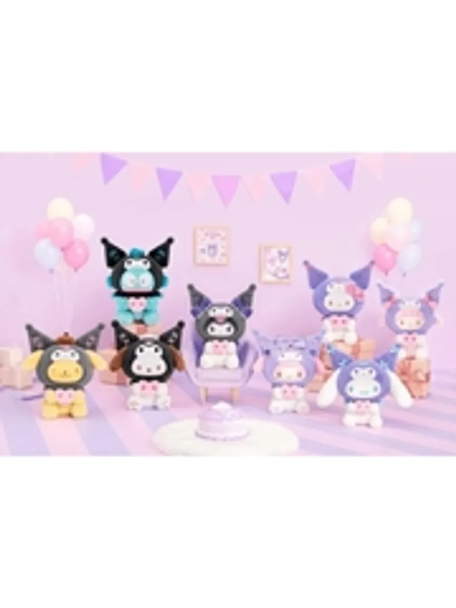 Случайный плюшевый брелок TOP TOY Sanrio Characters: Kuromi Party