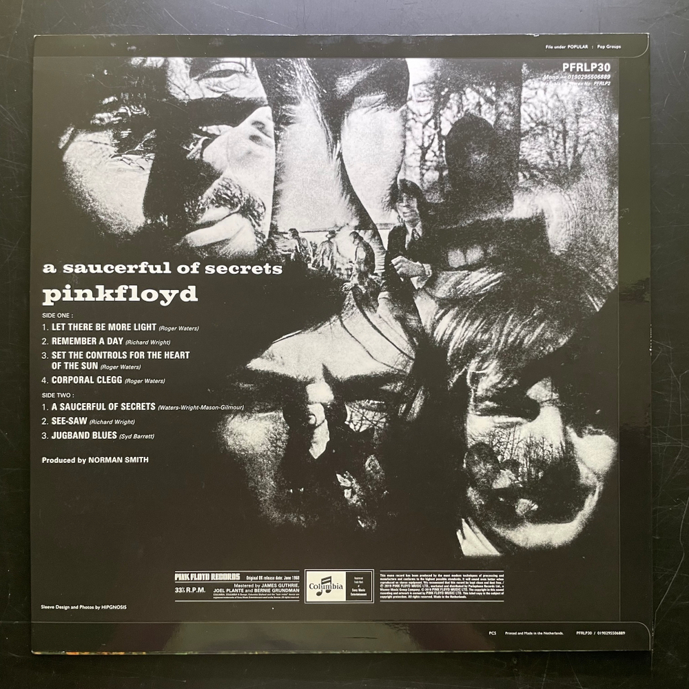 Pink Floyd ‎– A Saucerful Of Secrets (Голландия 2022г.)