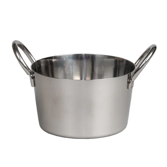 Кастрюля для подачи 13,7/11,7 см h8,1 см 1050 мл круглая нерж. P.L. Proff Cuisine