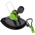 Триммер аккумуляторный Greenworks G40LT331, 40V, 33 см, с 1хАКБ 2Ач и ЗУ (2113507UA)