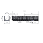Лоток ЛВП Norma DN150 H185 C250 1000*210*185 (11518)