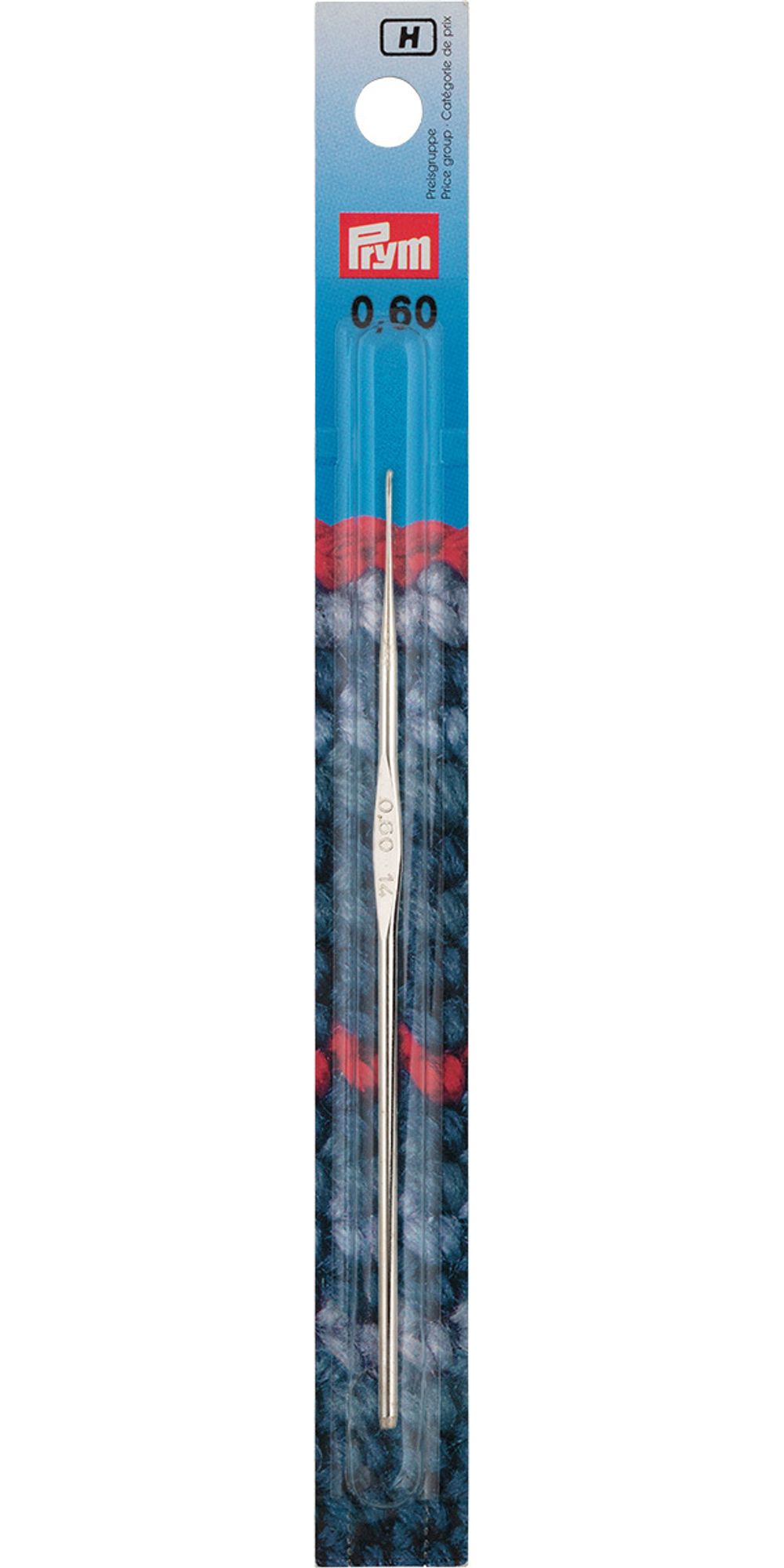 Крючок для вязания сталь ⌀0.6 мм, 12.5 см, Prym Imra 175851