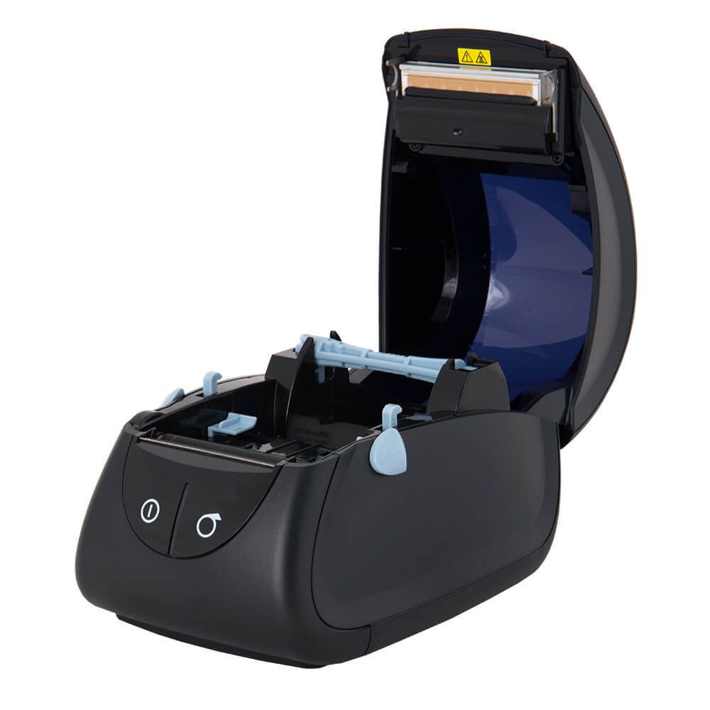 Термопринтер самоклеящихся этикеток MERTECH LP80 EVA RS232-USB Black