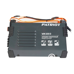Аппарат сварочный инверторный PATRIOT WM 200D MMA