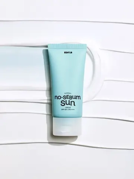 Edit.B Солнцезащитный крем для жирной и комбинированной кожи SPF50 Sunday No Sebum Sun Cream 50 мл