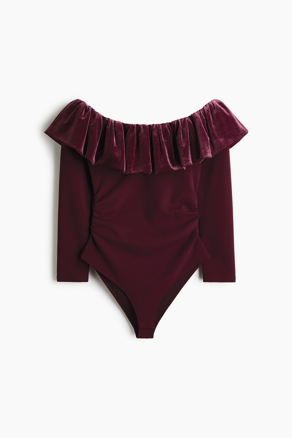 Боди с открытыми плечами - H&M