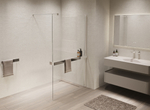 Душевая перегородка Vincea Волк-Ин (Walk-In) VSW-1HR120CL, 1200*2000, хром, стекло прозрачное