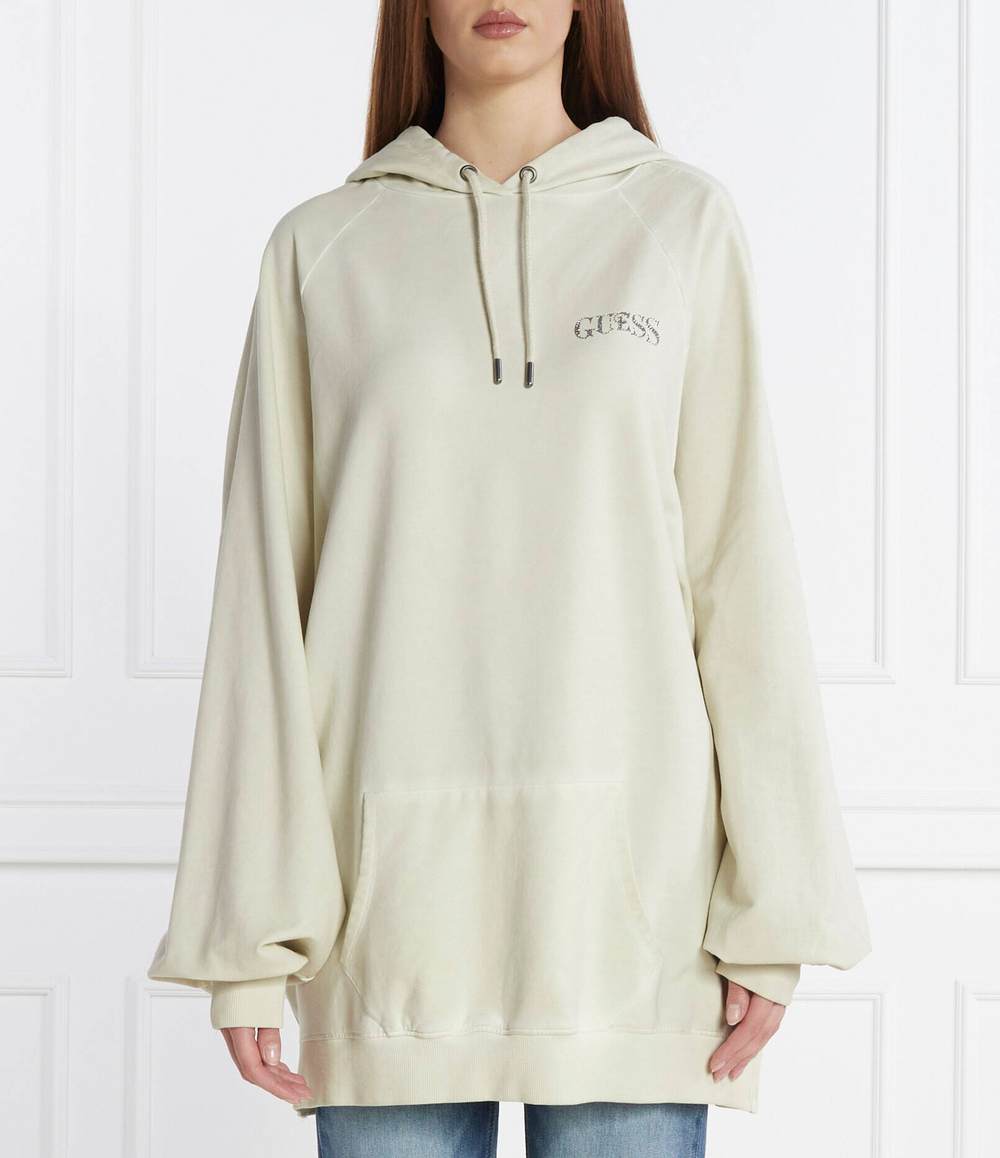 Худи GUESS - кремовый (W4RQ21 K9R31)