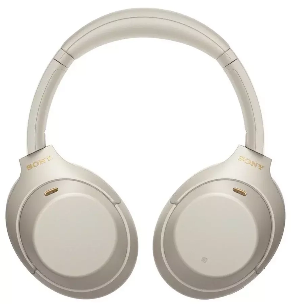 Беспроводные наушники Sony WH-1000XM4, серебряный