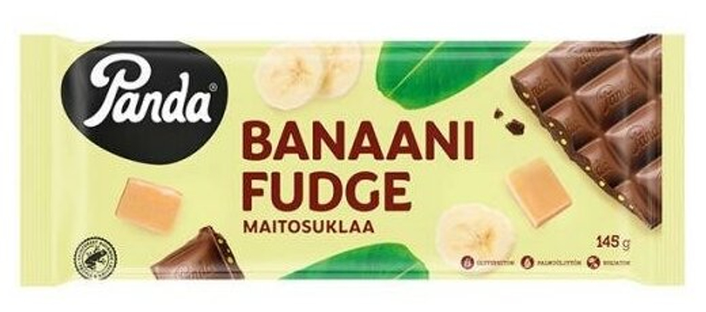 Panda Шоколад молочный финский с соленой жареной кукурузой 145 г.