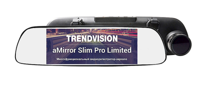 Видеорегистратор TrendVision aMirror Slim PRO Limited