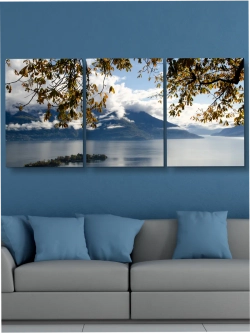 Картина Облачные вершины модульная 50x70см 3шт.