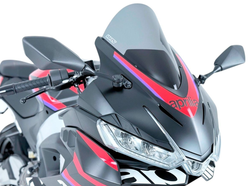 WRS Ветровое стекло высокое +65мм Race Aprilia RS 457 затемненное AP016F