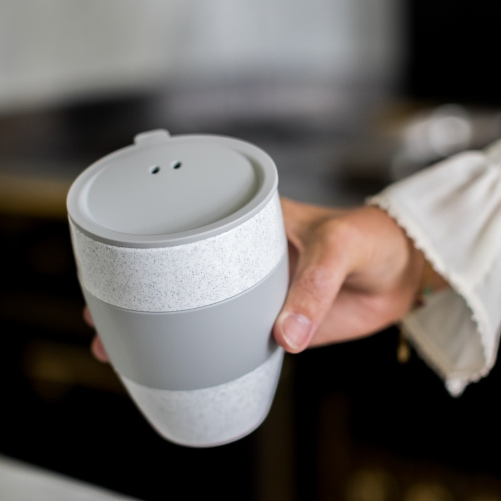 Термокружка aroma to go, organic, 400 мл, серая