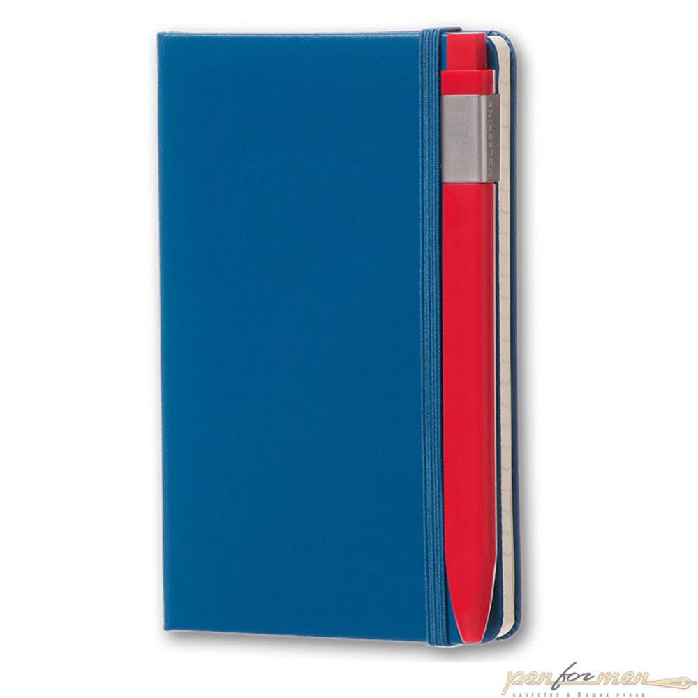 Шариковая ручка Moleskine Classic Click 1 мм красная (EW61CF910)
