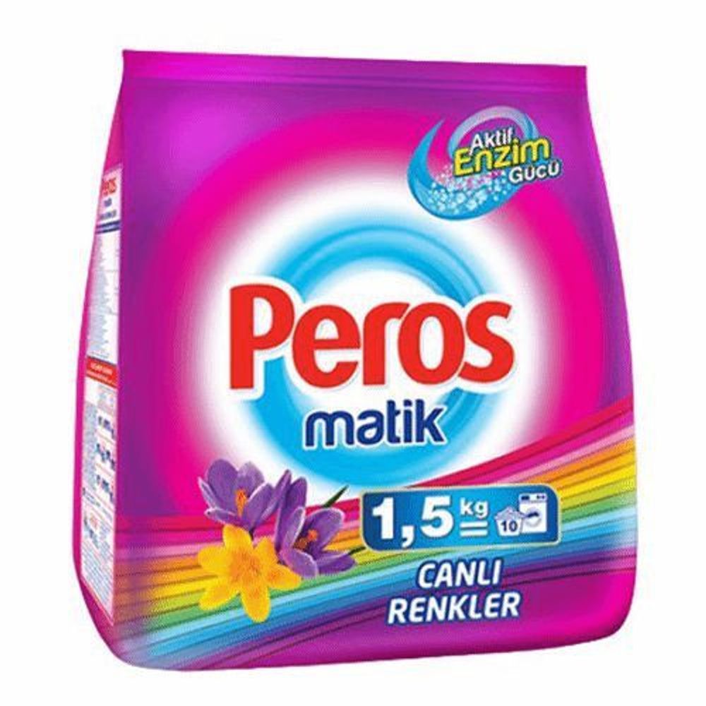 Стиральный порошок PEROS Для цветного белья 1,5кг