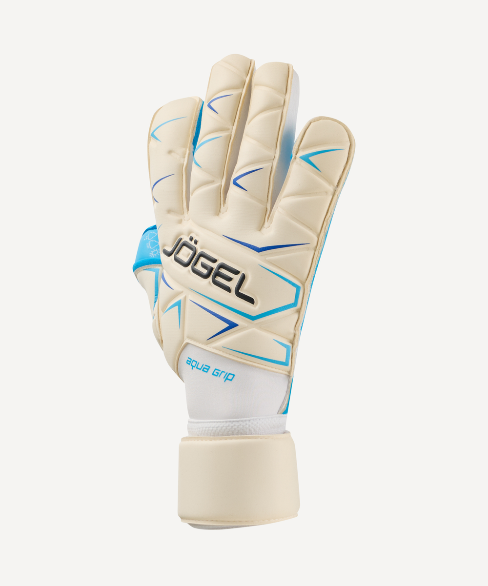 Перчатки вратарские JÖGEL Legend UL4 Aqua Roll Negative, белый