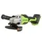 Аккумуляторная угловая шлифмашина "GREENWORKS" GD24AGK2 32000207UA