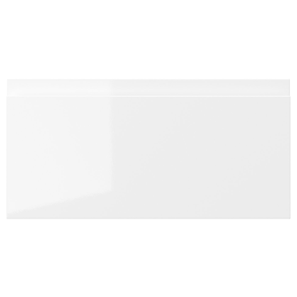 IKEA VOXTORP  (ИКЕА ВОКСТОРП)  -  Фасад ящика - глянцевый белый 40x20 см