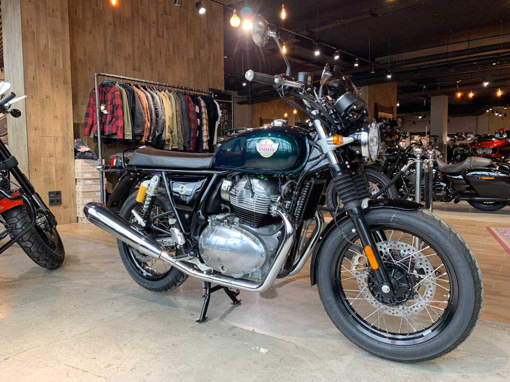 Royal Enfield Interceptor 650 Cali Green (Standard / Single tone) 2025