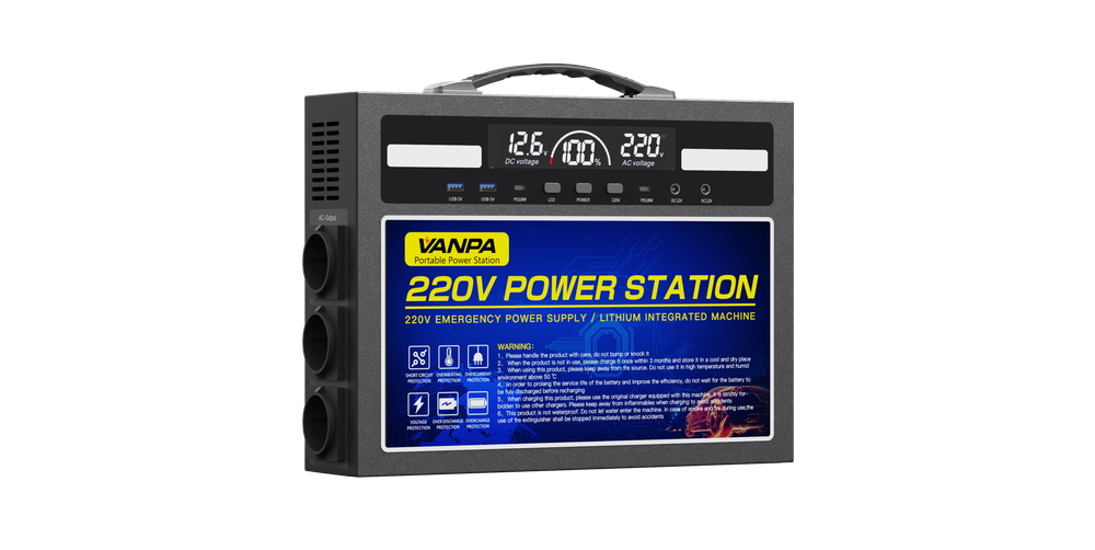 Электростанция портативная 220В 960Wh 1000W VANPA  FA-1000-960