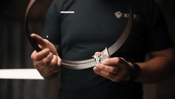 Ремень кожаный Kore X3 Buckle Leather Gun Belt Brown