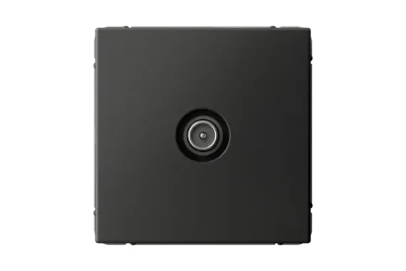 Розетка TV Systeme Electric ARTGALLERY оконечная базальт 39379