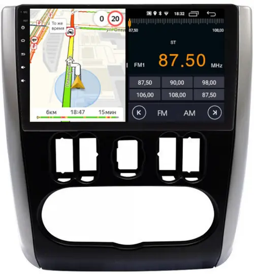 Магнитола для Nissan Almera 2013-2019 - Parafar PF200LUX1FHD на Android 13, CarPlay, 4G SIM-слот
