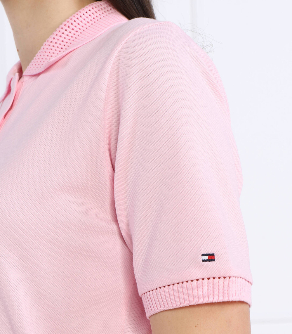 платье reg openwork Tommy Hilfiger - розовый(WW0WW37845)