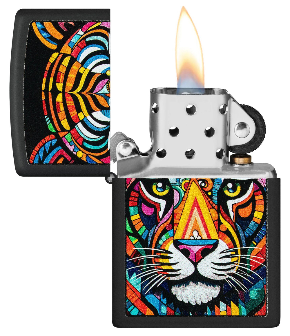 Зажигалка ZIPPO 46235 Tiger Stripes